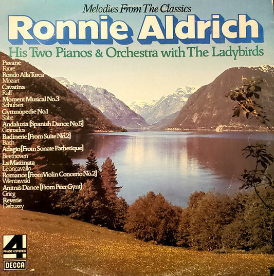 Ronnie Aldrich His Two Pianos & Orchestra* With The Ladybirds : Melodies From The Classics (LP, Album)