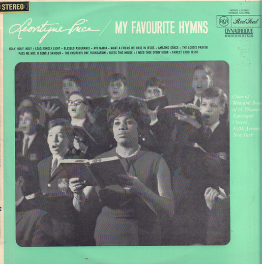 Leontyne Price And The St. Thomas Choir Of Men And Boys, William Self : My Favorite Hymns (LP)