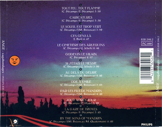 Ange (4) : Vagabondages (CD, Comp)