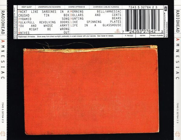 Radiohead : Amnesiac (CD, Album)