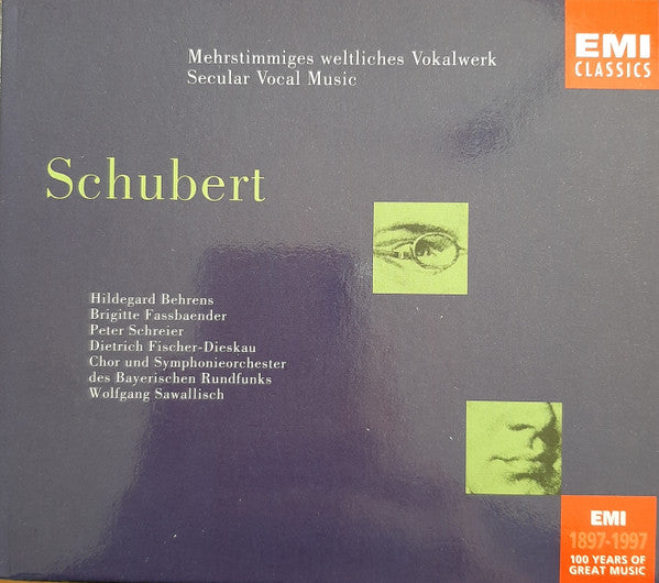 Franz Schubert : Mehrstimmiges Weltliches Vokalwerk - Secular Vocal Music (4xCD, Box)