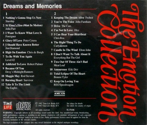 Various : Dreams And Memories (2xCD, Comp)