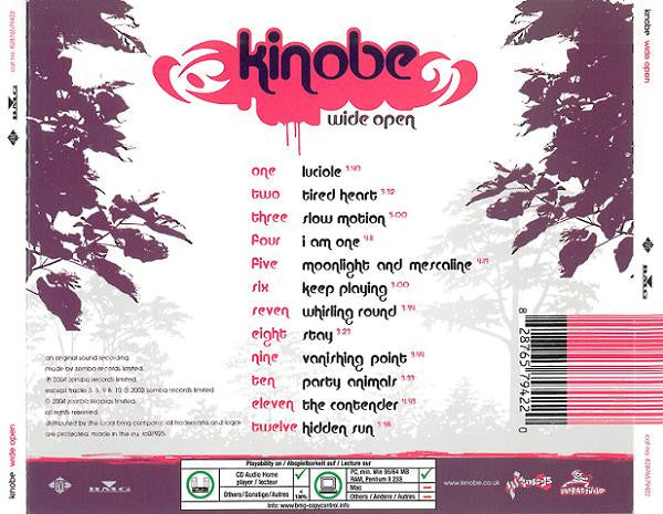 Kinobe : Wide Open (CD, Album, Copy Prot.)