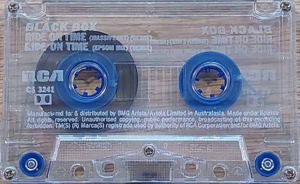Black Box : Ride On Time (Massive Mix) (Remix) (Cass, Single)