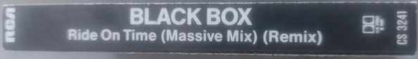 Black Box : Ride On Time (Massive Mix) (Remix) (Cass, Single)