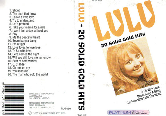 Lulu : 20 Solid Gold Hits (Cass, Comp)