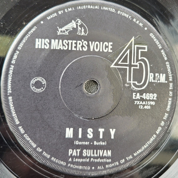 Pat Sullivan (7) : Somewhere In The World (7", Single)