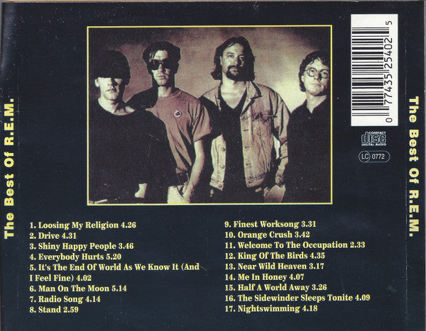 R.E.M. : The Best Of R.E.M. (CD, Comp, Unofficial)