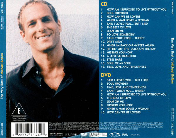 Michael Bolton : The Very Best Of Michael Bolton (CD, Comp + DVD-V, PAL)