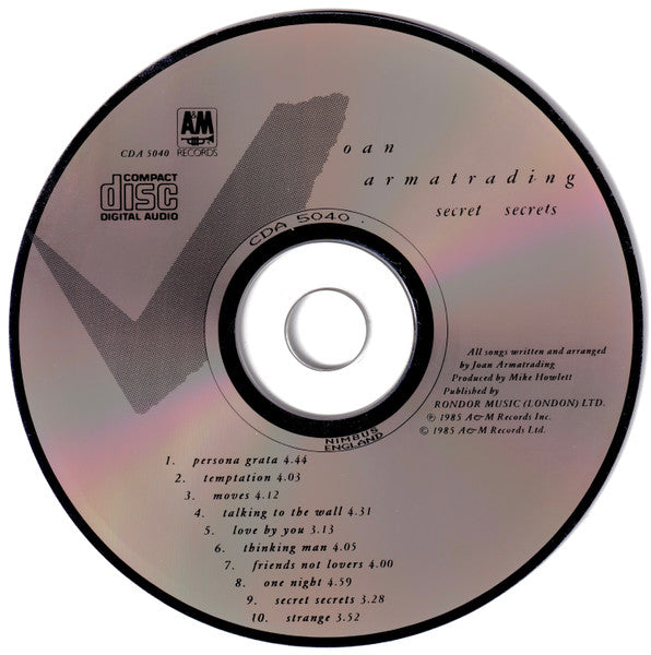 Joan Armatrading : Secret Secrets (CD, Album)