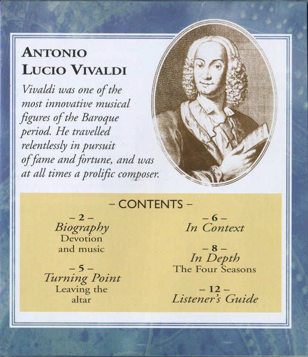 Antonio Vivaldi : Venetian Splendour (CD, Comp)