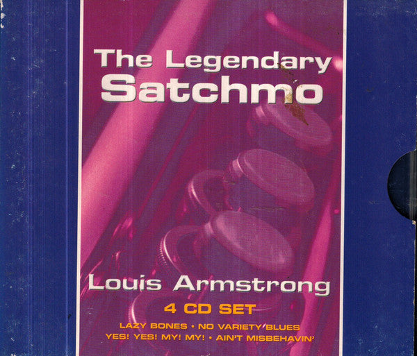 Louis Armstrong : The Legendary Satchmo (4xCD, Comp)