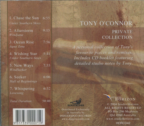 Tony O'Connor (2) : Private Collection (CD, Comp)