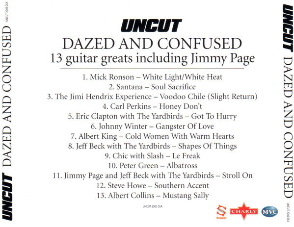 Various : Dazed And Confused (13 Guitar Greats Including Jimmy Page) (CD, Comp)