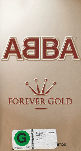 ABBA : Forever Gold (VHS, Comp)