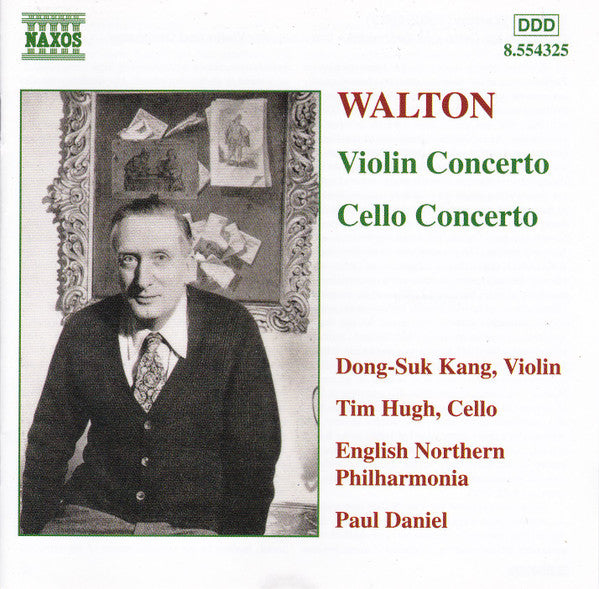 Walton* : Dong-Suk Kang, Tim Hugh, English Northern Philharmonia, Paul Daniel : Violin Concerto • Cello Concerto (CD, Album)