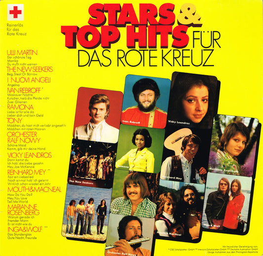Various : Stars & Top Hits Für Das Rote Kreuz (LP, Comp, P/Mixed)