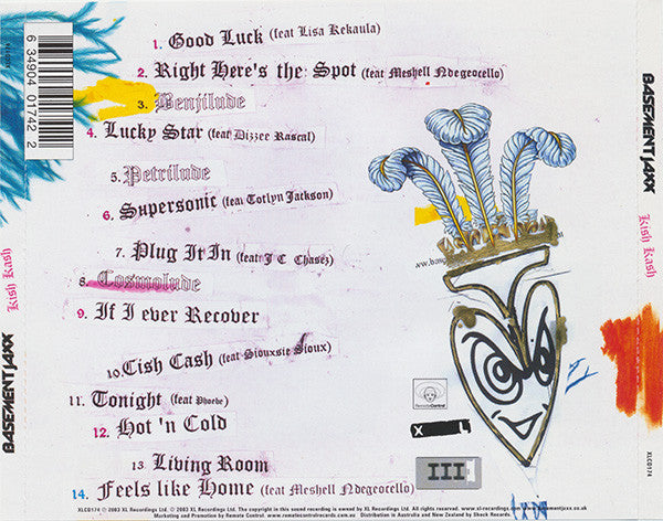 Basement Jaxx : Kish Kash (CD, Album)