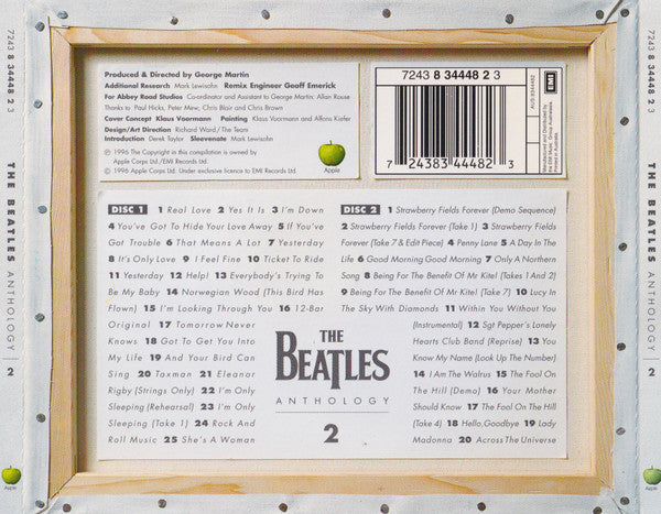 The Beatles : Anthology 2 (2xCD, Album, Mono)