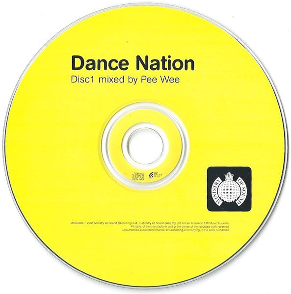 Peewee Ferris & Groove Terminator : Dance Nation (2xCD, Mixed)