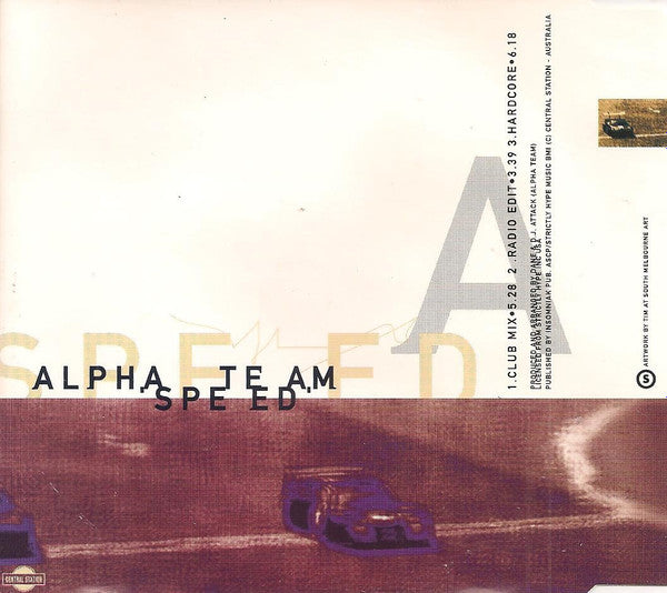 Alpha Team : Speed (CD, Single)