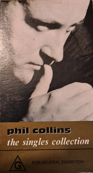 Phil Collins : The Singles Collection (VHS, PAL)