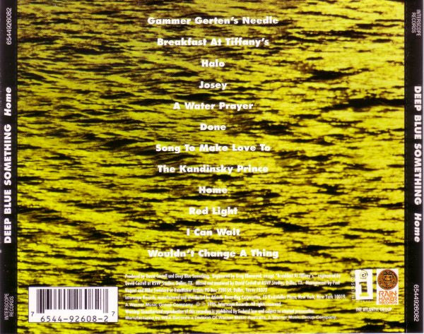 Deep Blue Something : Home (CD, Album)