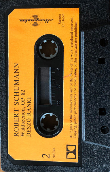 Schumann* – Dezső Ránki : Carnaval / Waldszenen (Cass, Album)