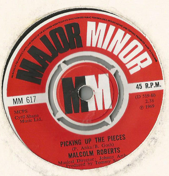 Malcolm Roberts : Please Don't Go Away (7")