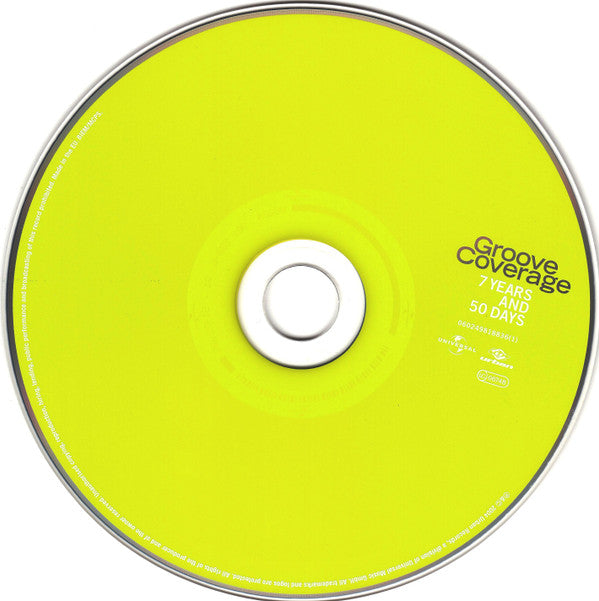Groove Coverage : 7 Years & 50 Days (CD, Album, Copy Prot.)
