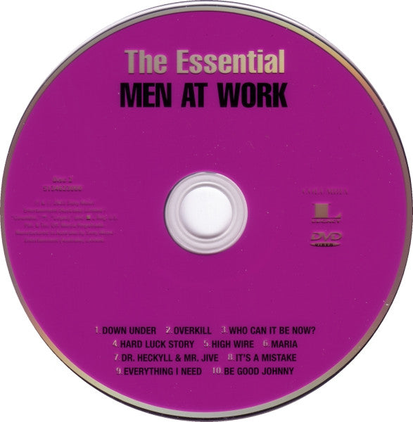 Men At Work : The Essential Men At Work (CD, Comp, RM + DVD-V, Comp, PAL)