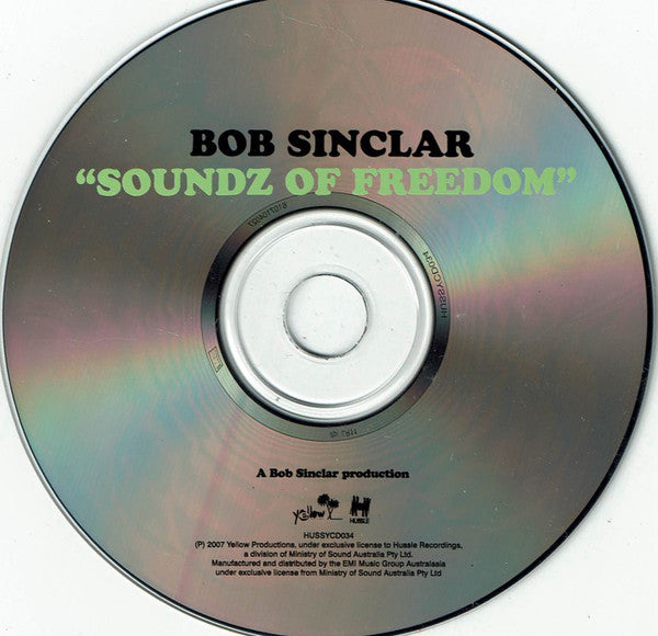 Bob Sinclar : Soundz Of Freedom (My Ultimate Summer Of Love Mix) (CD, Mixed)