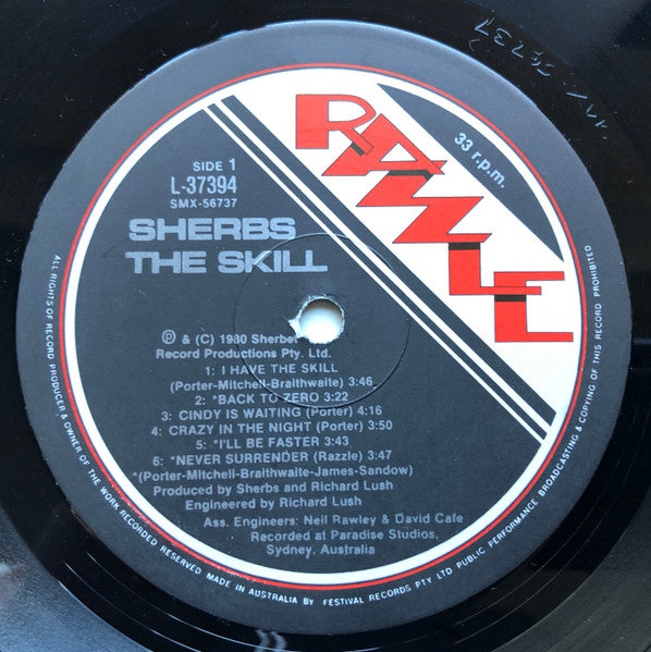The Sherbs : The Skill (LP, Album)