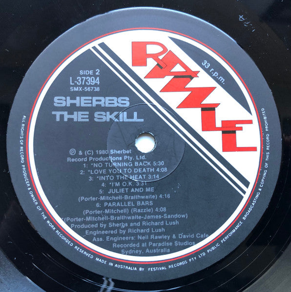 The Sherbs : The Skill (LP, Album)