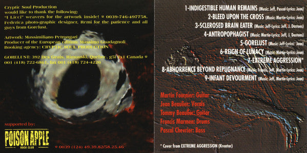 Gorelust : Reign Of Lunacy (CD, Album)