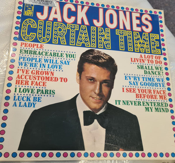 Jack Jones : Curtain Time  (LP)