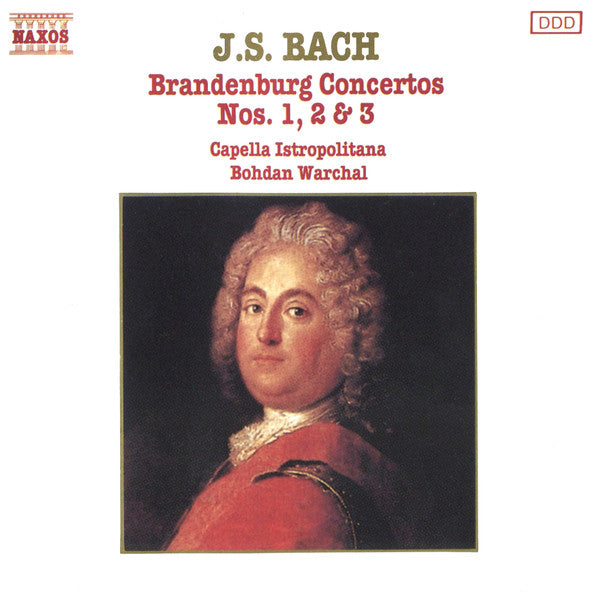 Johann Sebastian Bach - Capella Istropolitana, Bohdan Warchal : Brandenburg Concertos Nos. 1, 2 & 3 (CD)