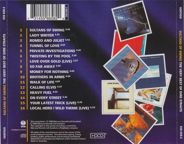 Dire Straits : Sultans Of Swing (The Very Best Of Dire Straits) (HDCD, Comp)