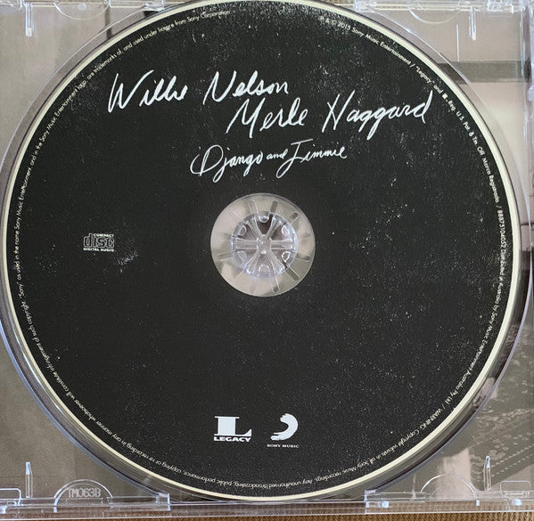 Willie Nelson & Merle Haggard : Django And Jimmie (CD, Album)