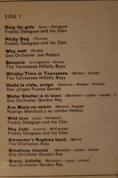 Various : Night Club 69 (LP)