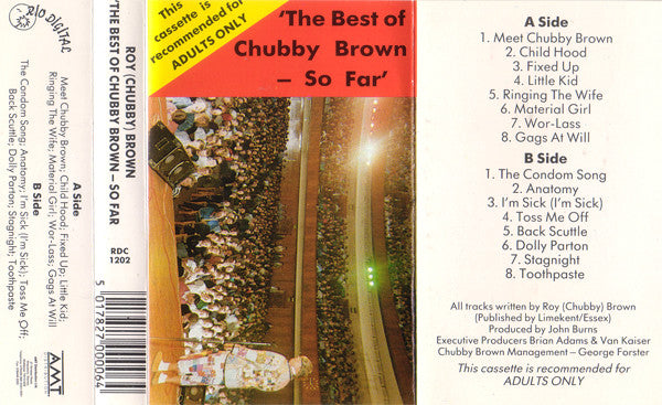 Roy (Chubby) Brown* : The Best Of Chubby Brown - So Far (Cass)