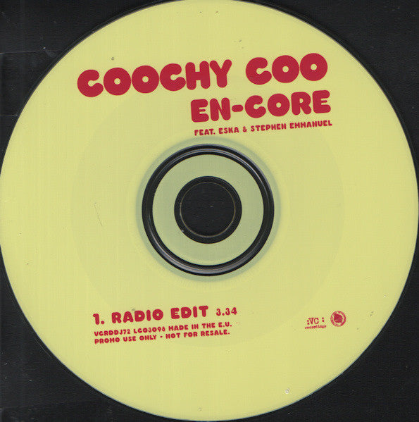 En-Core Feat. Eska* & Stephen Emmanuel : Coochy Coo (CD, Single, Promo)