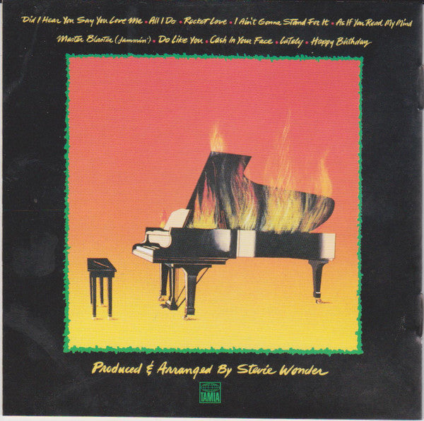 Stevie Wonder : Hotter Than July (CD, Album, RM, RP)