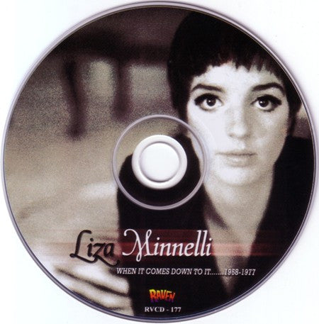 Liza Minnelli : When It Comes Down To It.......1968-1977 (CD, Comp)