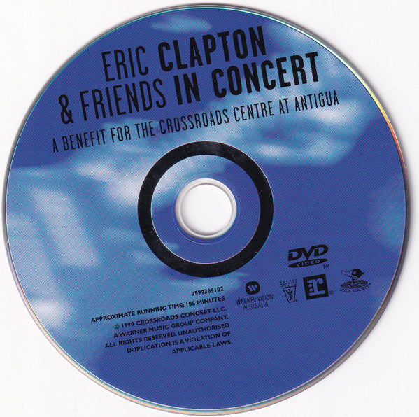 Eric Clapton & Friends* : In Concert (A Benefit For The Crossroads Centre At Antigua) (DVD-V, Copy Prot., Multichannel, PAL)