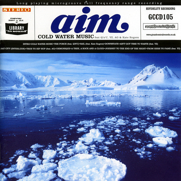 Aim : Cold Water Music (CD, Album)