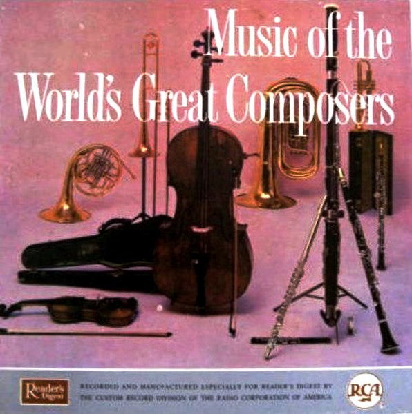 Various : Music Of The World's Great Composers (12xLP, Comp + Box)