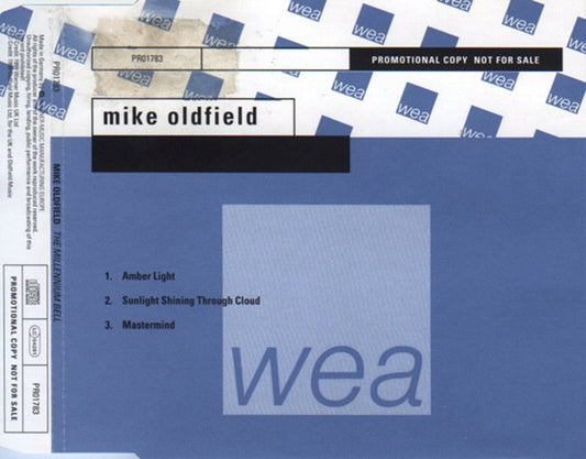 Mike Oldfield : The Millennium Bell (CD, Promo, Smplr)