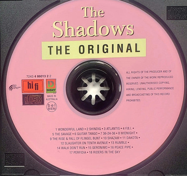 The Shadows : The Original (CD, Comp)