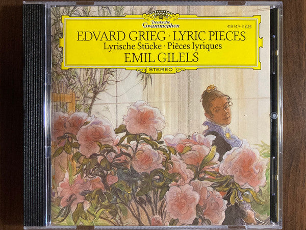 Edvard Grieg, Emil Gilels : Lyrische Stücke = Lyric Pieces = Pièces Lyriques (CD, Album, RE, PDO)